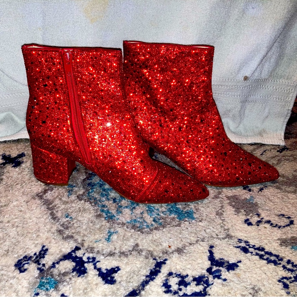 Betsy Johnson Kyla Rhinestone Boots